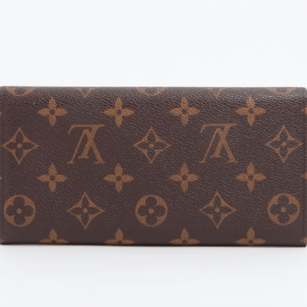Authentic Louis Vuitton Monogram Portofeuille Emilie Long Wallets - Picture 2 of 12